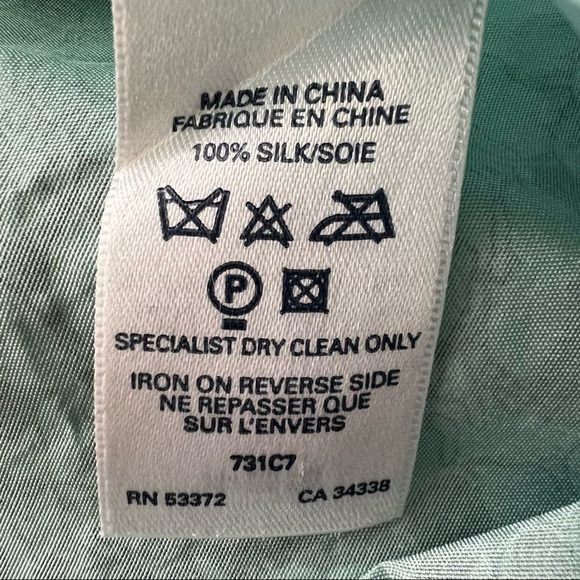 French Connection Floral Silk A-Line Skirt - Picture 6 of 8